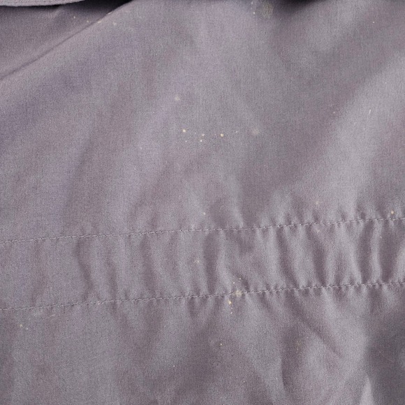 Vintage LL Bean Womens Petite Small Blue Hooded Jacket Lightweight 90s Classic - Picture 11 of 11